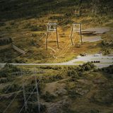 Strommasten als Kunst