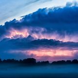 Aufziehendes Gewitter
