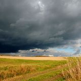 Schweres Gewölk
