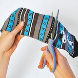 Basteln mit Socken - Stulpen