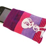 Eingesteckt: das Handy-Söckchen