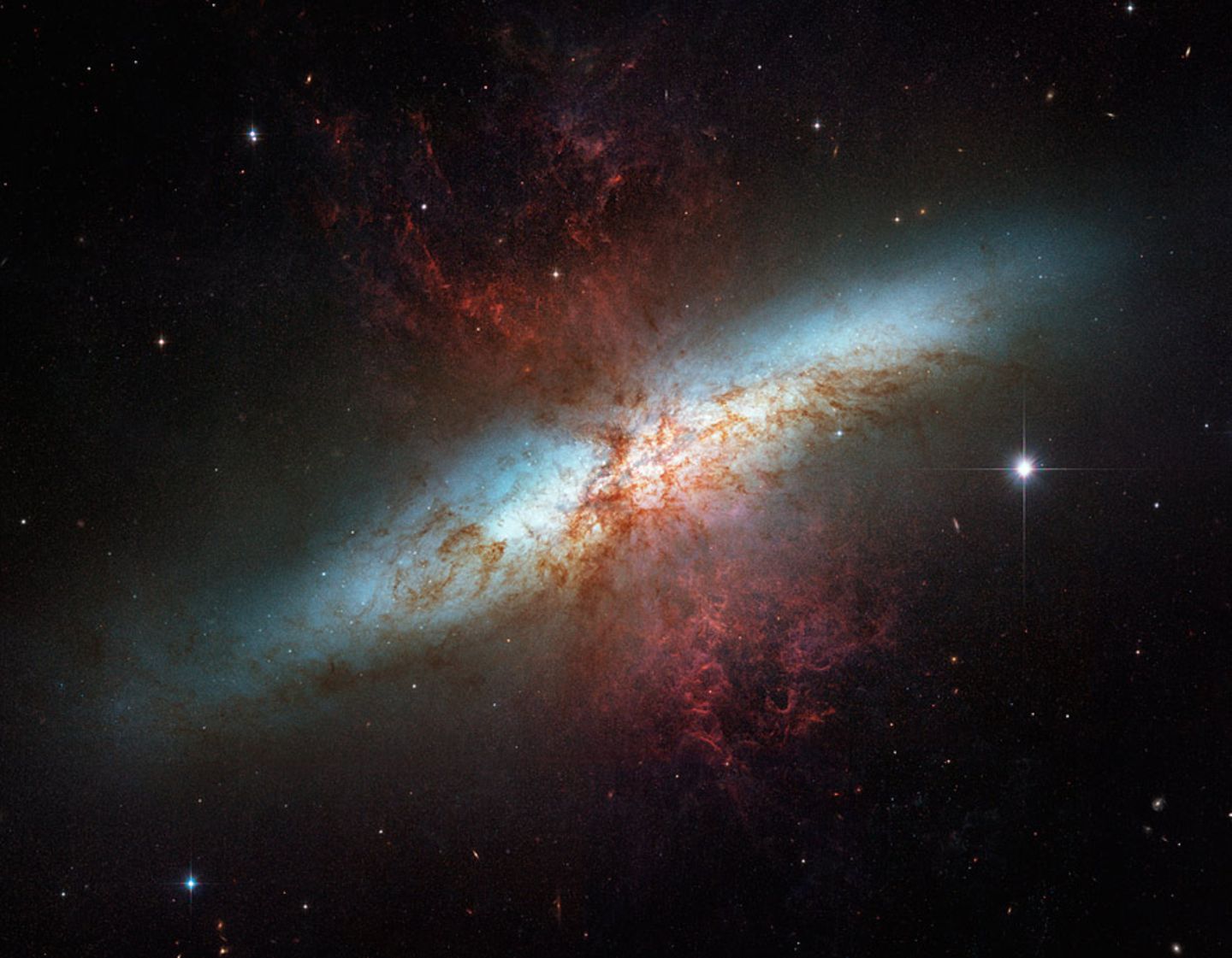 Starburst-Galaxie