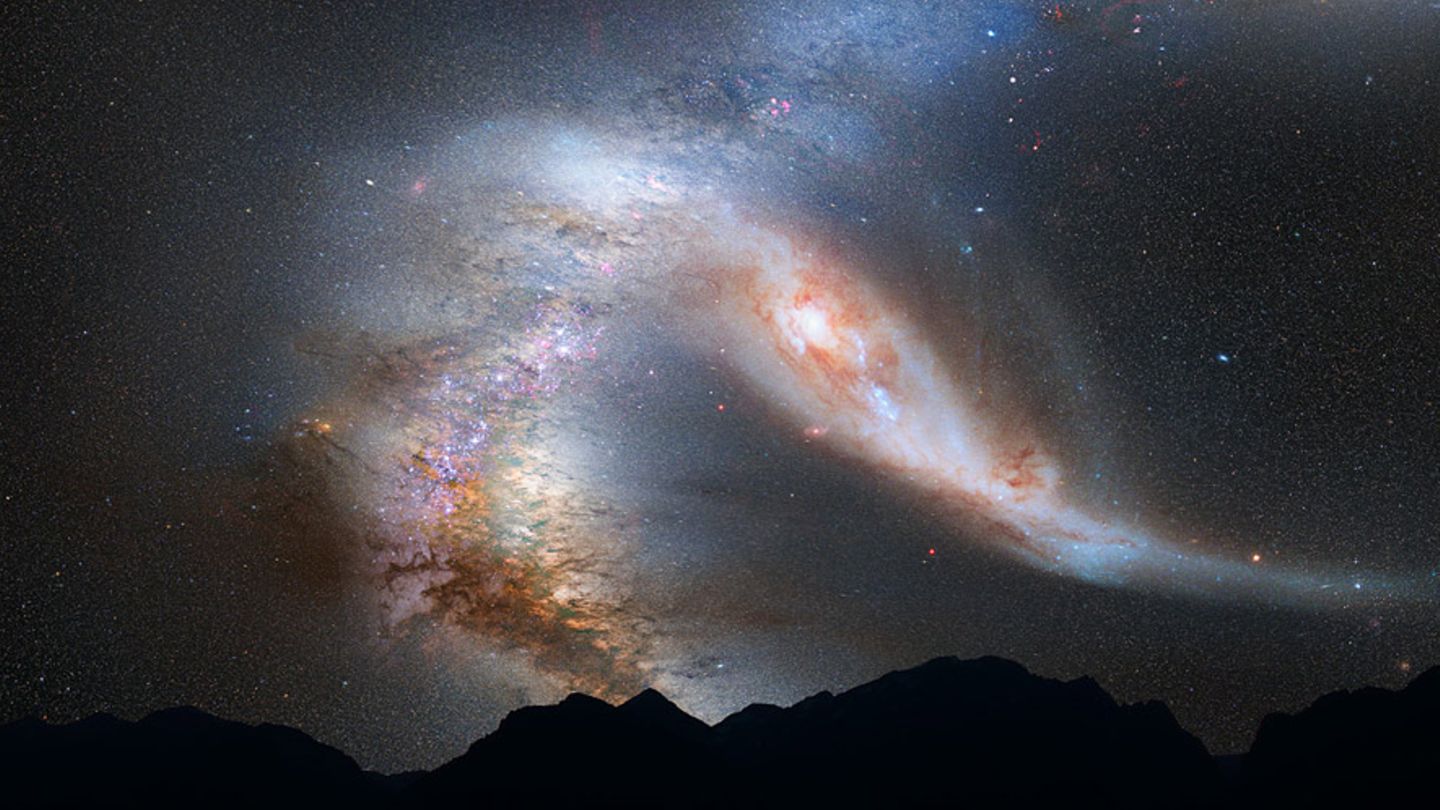 Galaxie voraus!