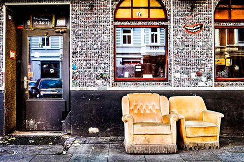 Fotogalerie: Kiez frontal. Auf der Reeperbahn mittags um halb eins