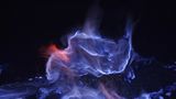 Blaue Lava am Ijen