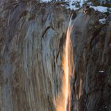 Feuerfall am El Capitan