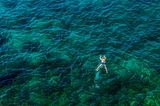 3. Platz: Der kleine Mann und das Meer