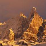 Frankreich: Aiguille du Dru, Montblanc
