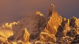 Frankreich: Aiguille du Dru, Montblanc