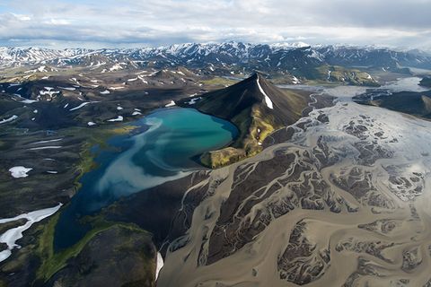 Luftbilder: Island von oben