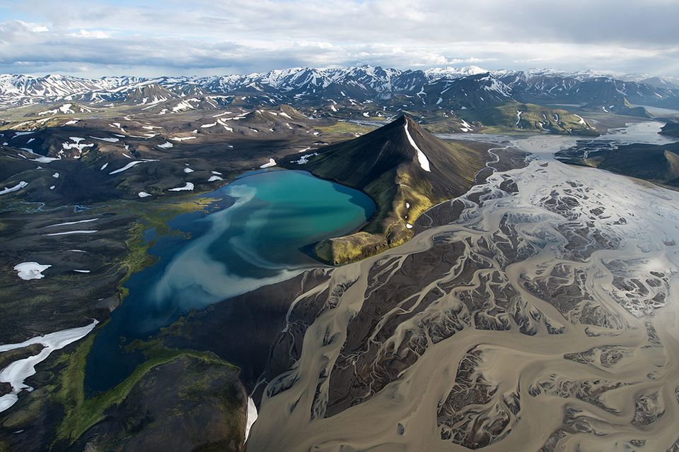 Luftbilder: Island von oben