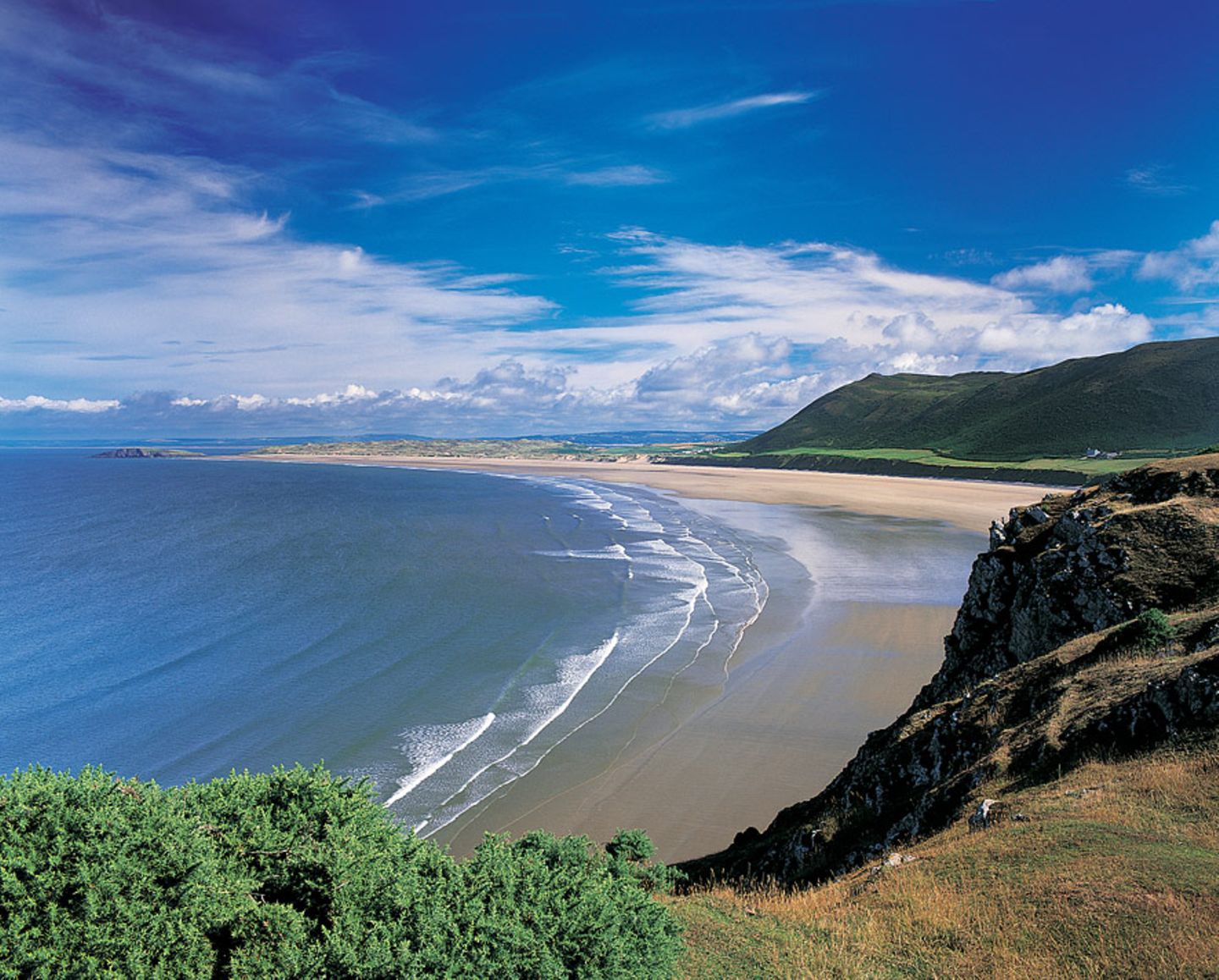 Rhossili Bay, Wales Rhossili Bay, Wales