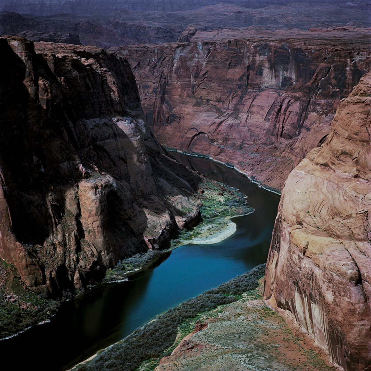Canyon im Mondlicht
