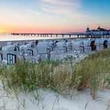 Usedom: Historische Seebäder am Sandstrand