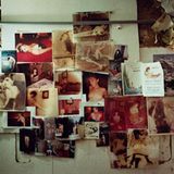 Einsame Pin-up-Mädchen