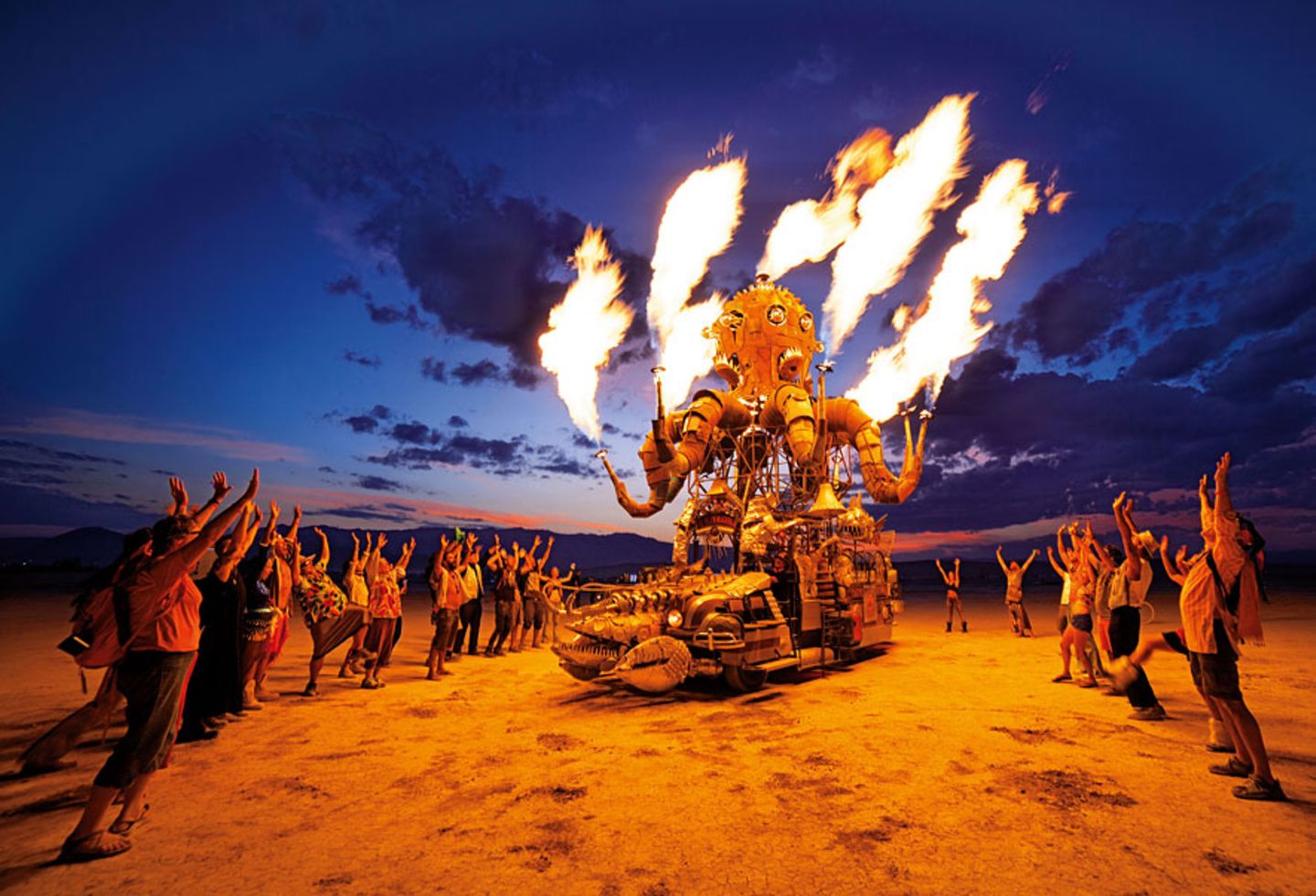 El Pulpo Mecanico, 2014, von Duane Flatmo and Jerry Kunkel