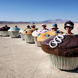Cupcake Cars, 2006, von Lisa Pongrace, Greg Solberg and the Acme Muffineering team