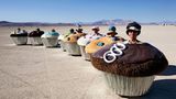 Cupcake Cars, 2006, von Lisa Pongrace, Greg Solberg and the Acme Muffineering team