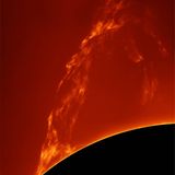 Plasma-Eruption auf der Sonne