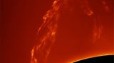 Plasma-Eruption auf der Sonne