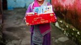 Weihnachten im Schuhkarton