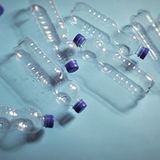 9. Wasser in Glas- oder Plastikflaschen