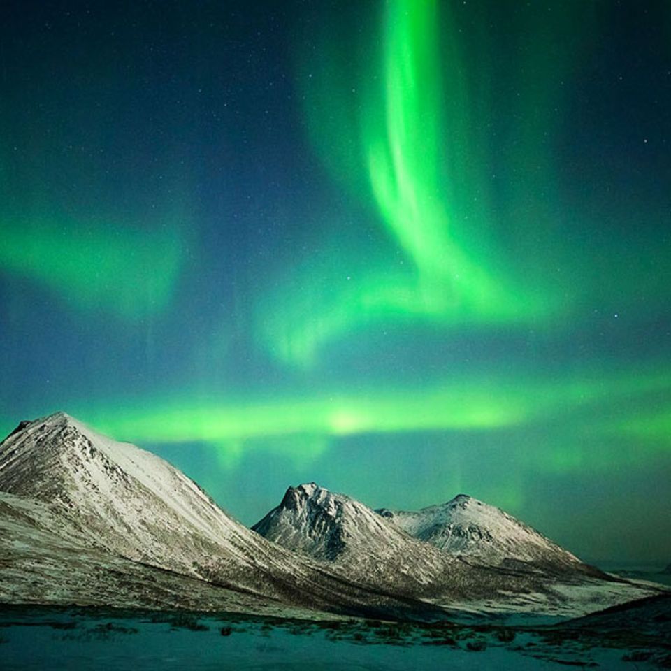Polarlichter in Nordeuropa