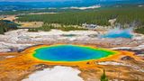Grand Prismatic Spring in Yellowstone-Nationalpark