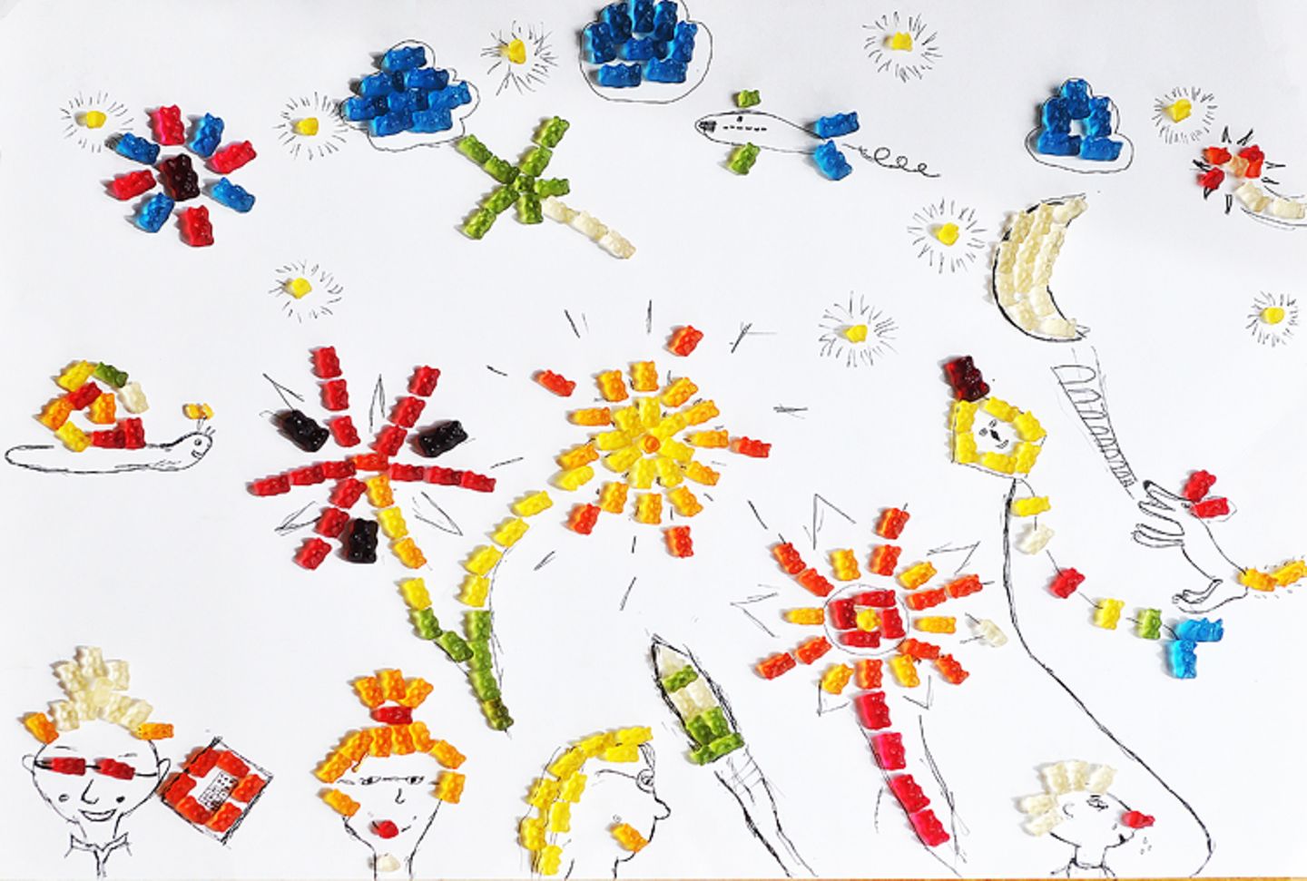 Gummibärchen: Fotogalerie: Bären-Kunstwerke - Bild 5