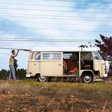 Ein Zuhause auf Rädern. Irgendwo zwischen Tennesse und Dunedin, Florida, USA
