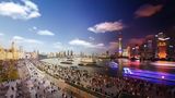 Die Skyline von Pudong