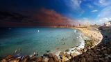 Stadtstrand von Tel Aviv