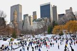 Das Eislaufen im Central Park und auf dem Rockfeller Ring