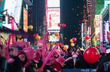 Der Ball Drop am Times Square