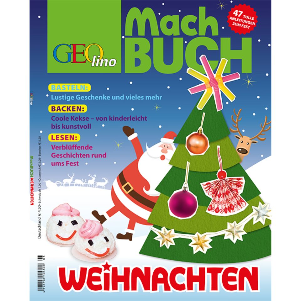 Das GEOlino-Machbuch: Weihnachten