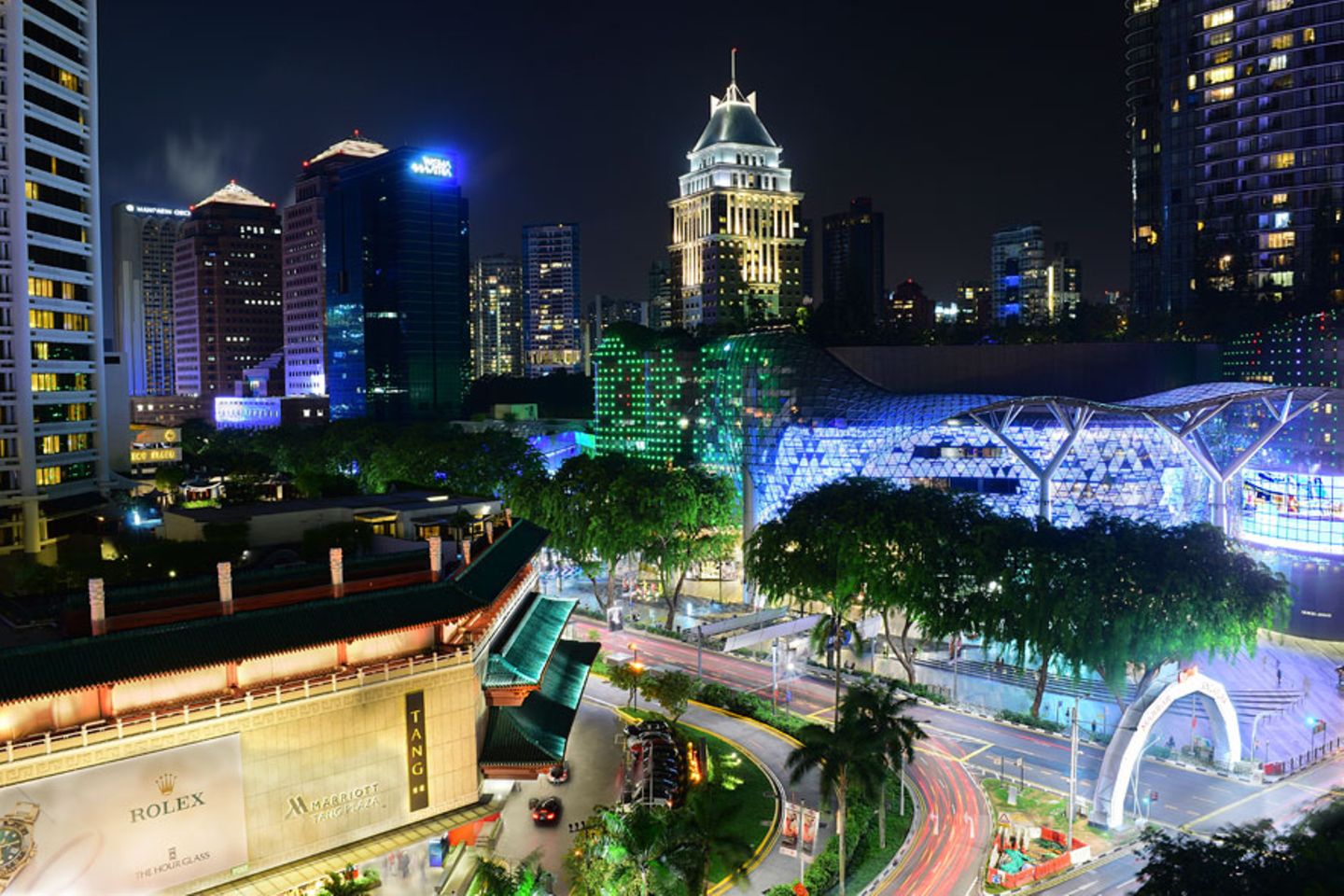 Orchard Road im Central Business District