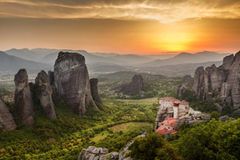 Metéora-Felsen, Griechenland