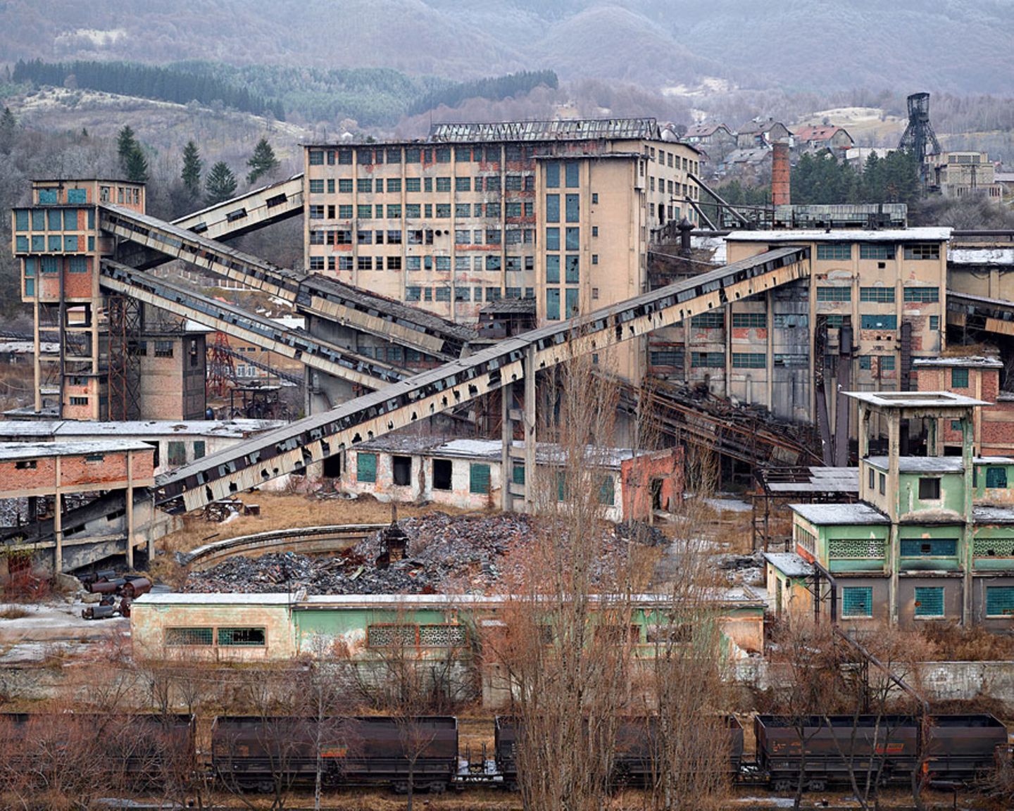 Die Kohlemine von Lupeni