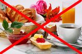 Auf das Frühstück verzichten