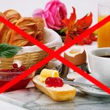 Auf das Frühstück verzichten