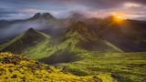 Mystischer Sonnenaufgang