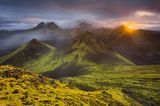 Mystischer Sonnenaufgang