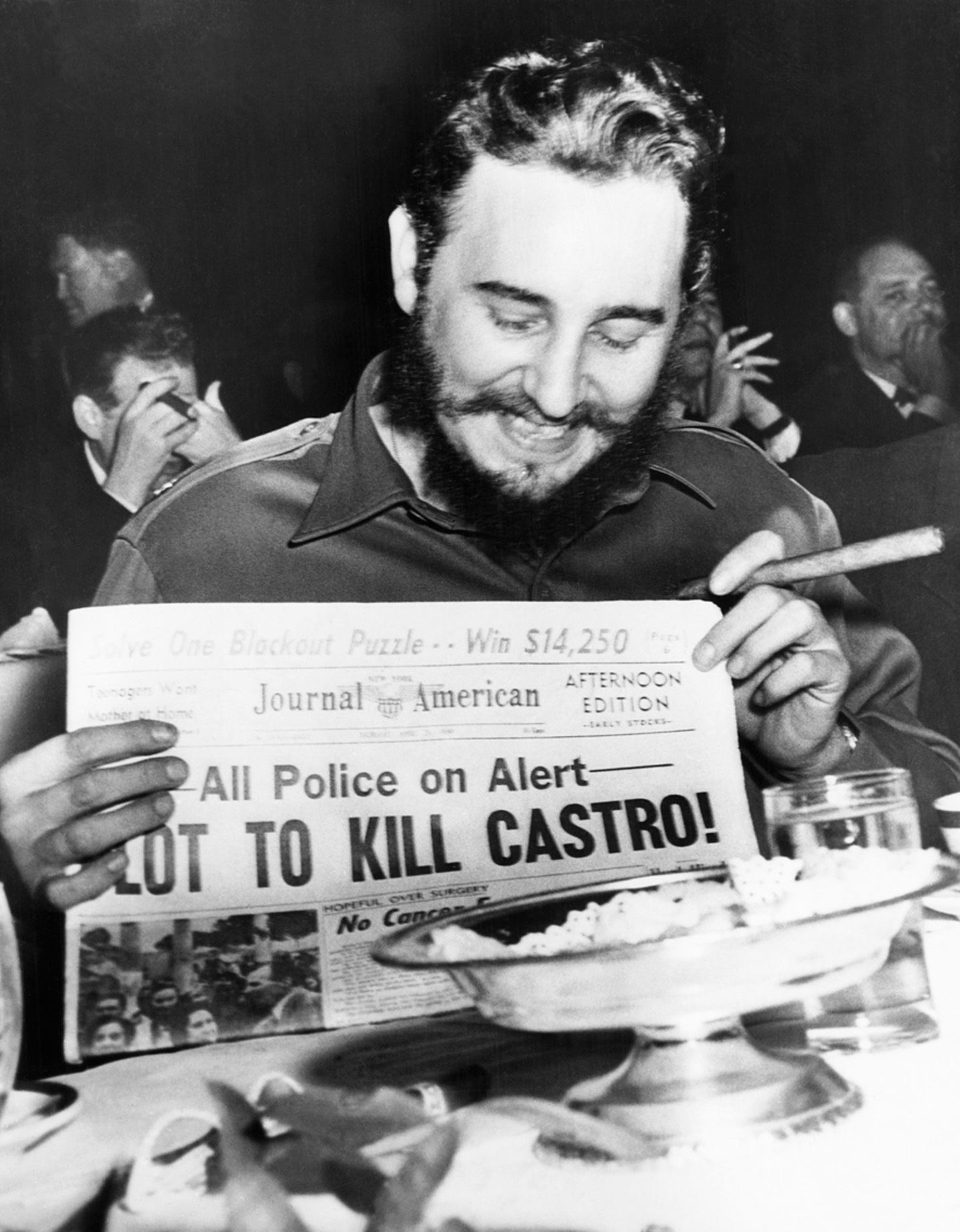 Die CIA versuchte, Fidel Castro mit einer explodierenden Muschel zu töten