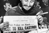 Die CIA versuchte, Fidel Castro mit einer explodierenden Muschel zu töten