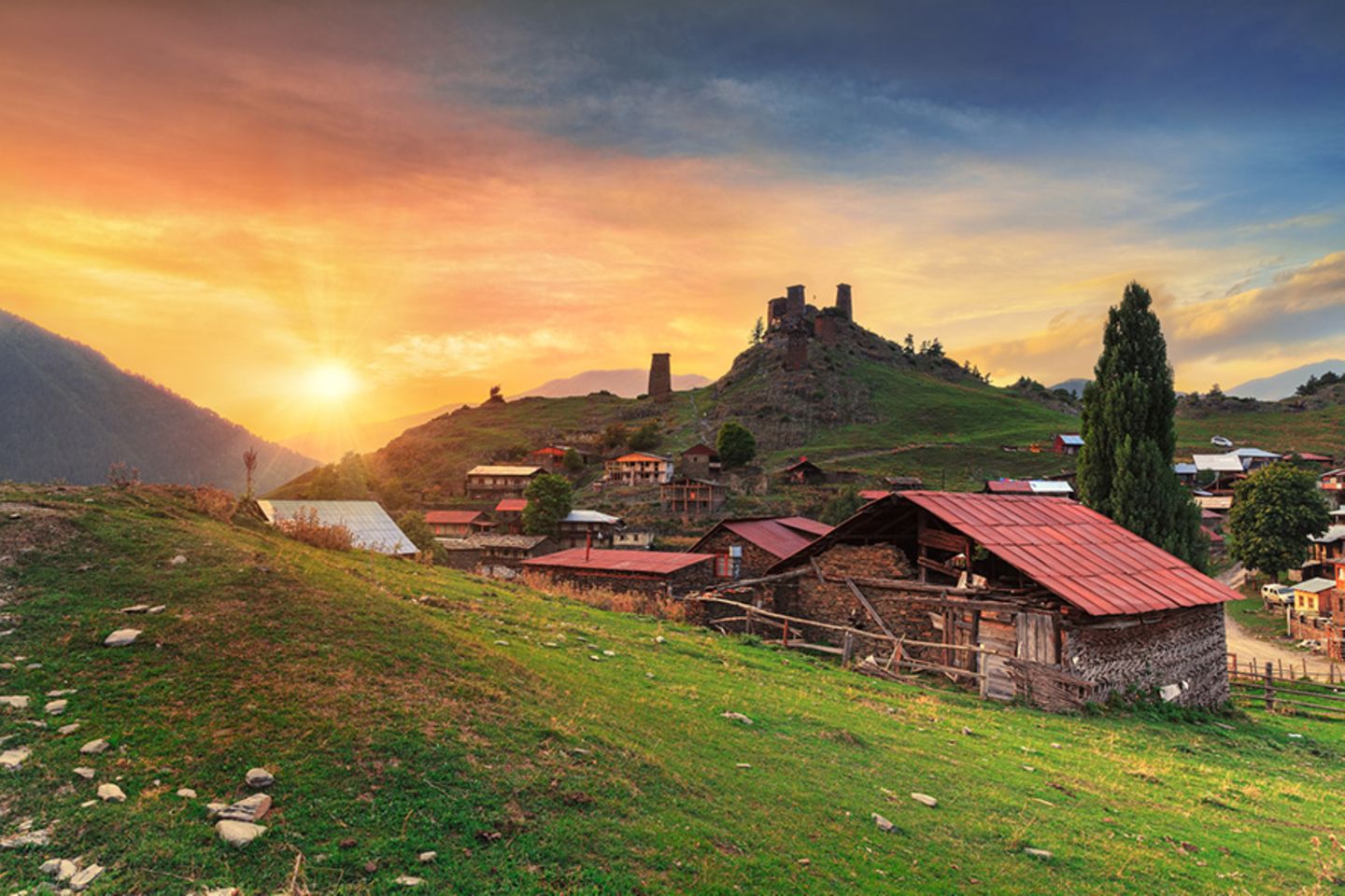 Tuschetien, Georgien
