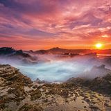 Die Wellen von Sawarna