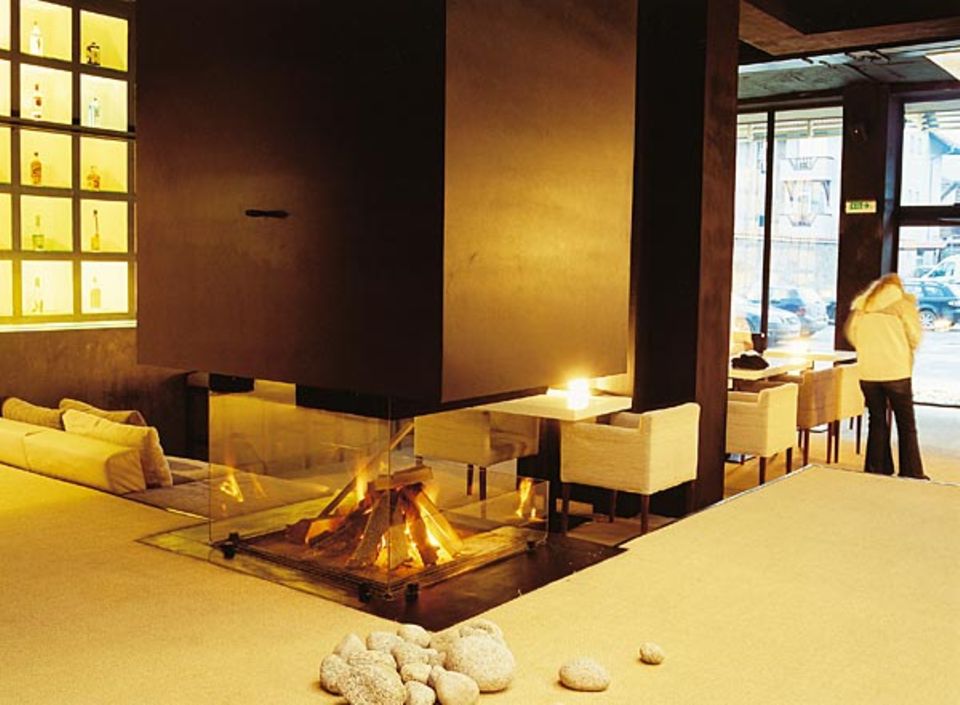 Der schönste Platz von Bansko, um nach einem Skitag Füße und Herz aufzuwärmen: die "Villa Roka" ist ein japanisch inspiriertes Design-Hotel mit Spa und hohem Eleganzfaktor
