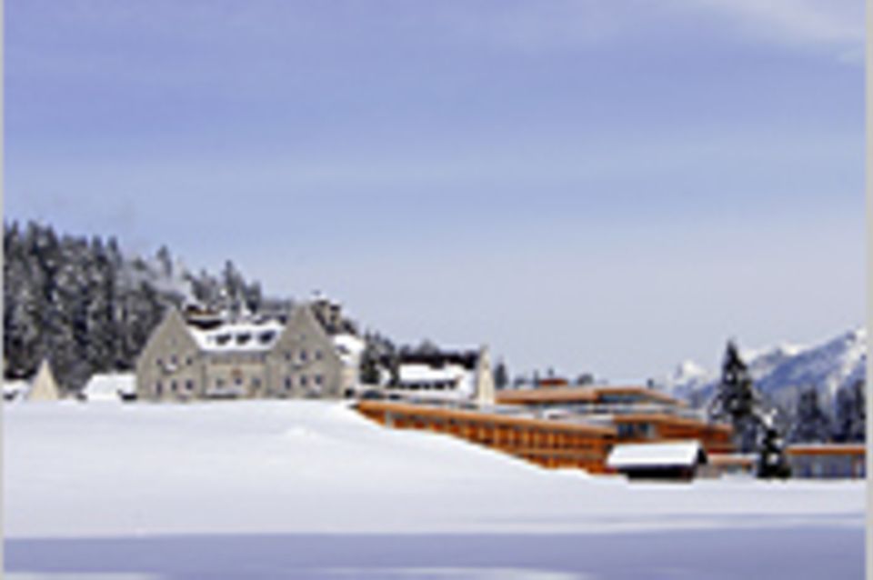 Zugspitze: Im Schnee baden
