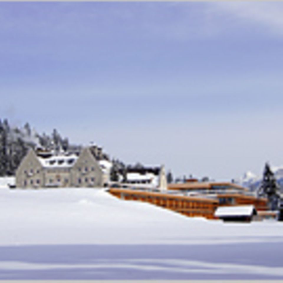 Zugspitze: Im Schnee baden