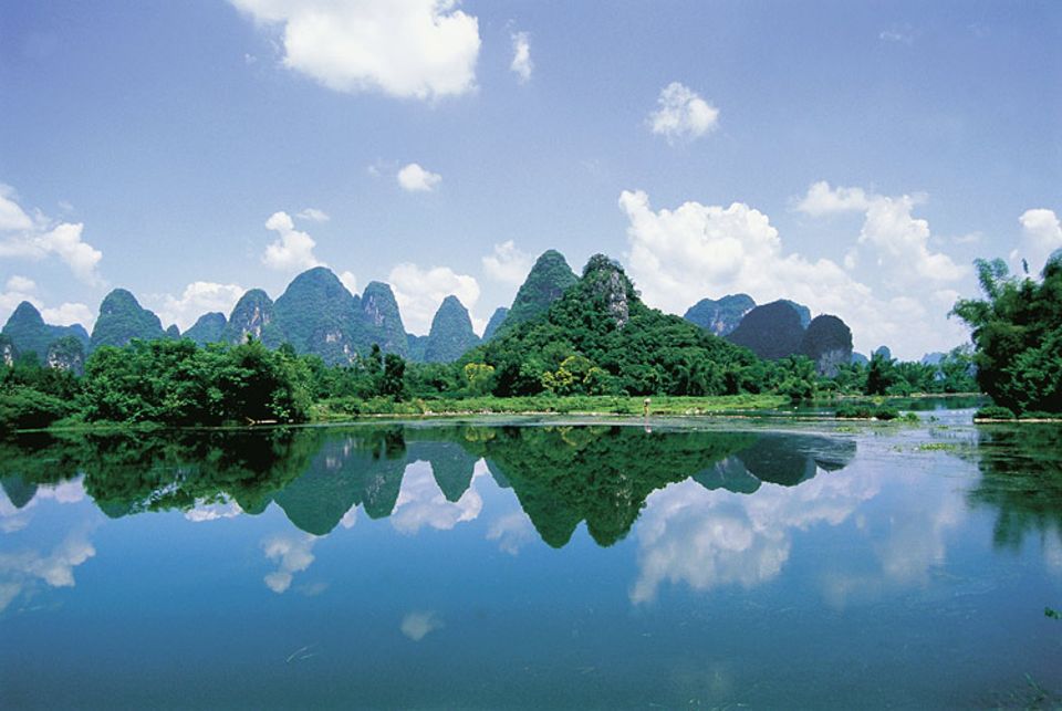Reisespecial: Faszination des Südens: Die Karstberge von Guangxi wirken märchenhaft Reisespecial: Faszination des Südens: Die Karstberge von Guangxi wirken märchenhaft